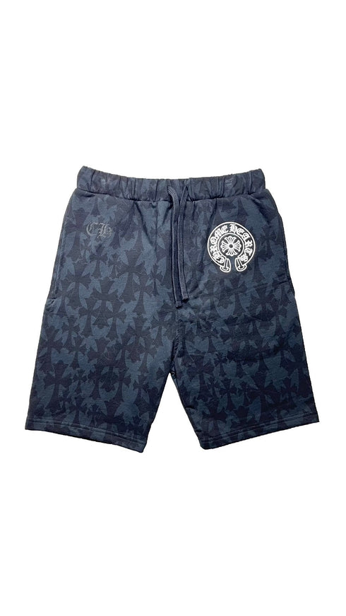 Cemetery Print Sweat ShortPants